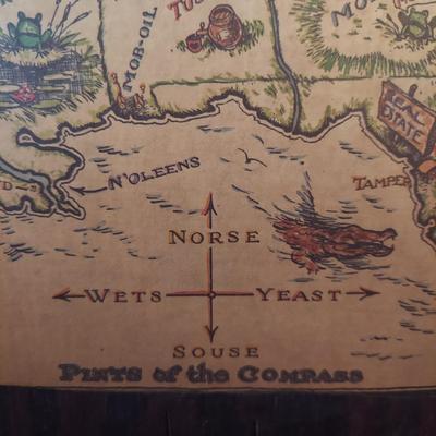 Vintage Bootlegger Map & More (P-BBL)