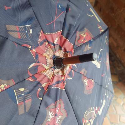 Two Preppy Print Golf Umbrellas (E-BBL)
