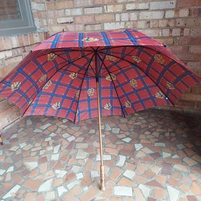 Two Preppy Print Golf Umbrellas (E-BBL)