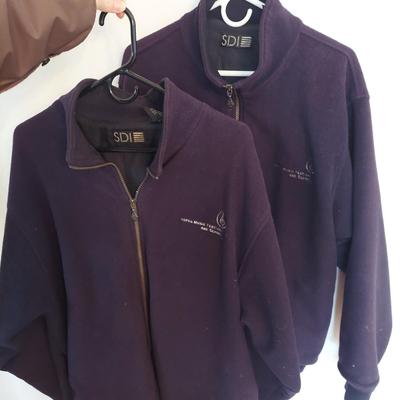 Two SDI Sportswear Fleece Jackets (E-BBL)