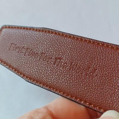 Two Doshi Vegan Leather Belts (E-BBL)