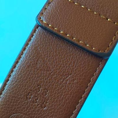 Two Doshi Vegan Leather Belts (E-BBL)