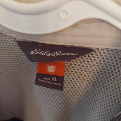 Men's Large Clothing by Eddie Bauer, ExOfficio, Columbia & More (E-BBL)