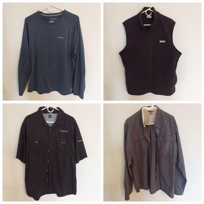 Men's Large Clothing by Eddie Bauer, ExOfficio, Columbia & More (E-BBL)