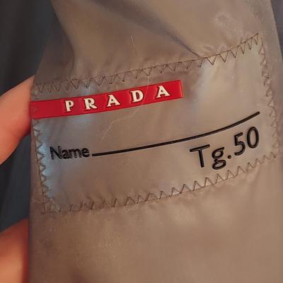 Prada Down Jacket with Sherpa Collar, Size S (E-BBL)