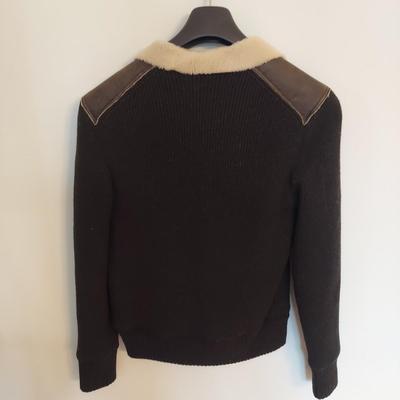 Prada Leather Front Bomber Jacket (E-BBL)