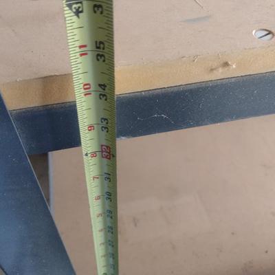 Metal Framed Double Tier Work Bench