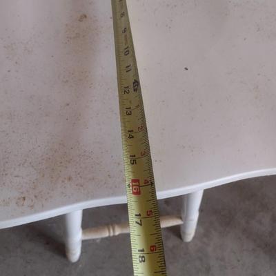 Pair of Matching Wood Swivel Bar Stools