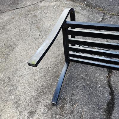 Wrought Iron Three Seat Bench (BP-JS)