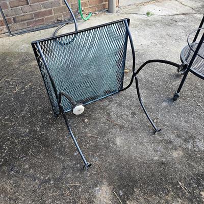 Pair of Patio Open Mesh Tables (BP-JS)