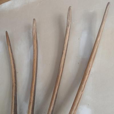 Vintage Amish Wood Hay Rake