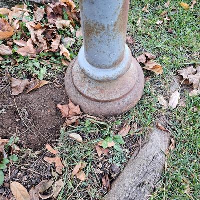 Metal Scallop Top Birdbath (BP-JS)