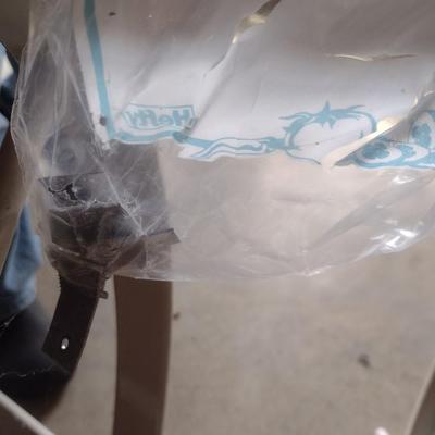 Round Metal Patio Table with Glass Top