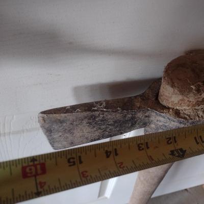 Pick Ax with Wooden Handle