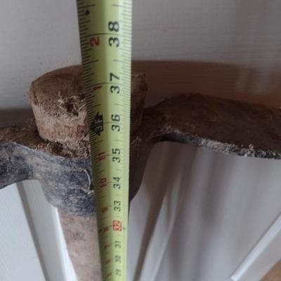 Pick Ax with Wooden Handle