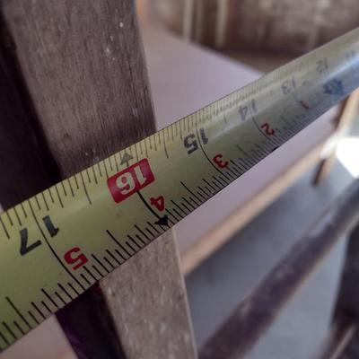 Vintage Wooden 9' Ladder Choice A