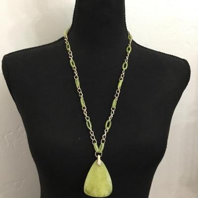 Vintage goldtone, lemon, yellow necklace