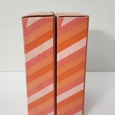 Vintage Avon ZANY Natural Spray Perfume Duo in Boxes Bold Retro Orange Design