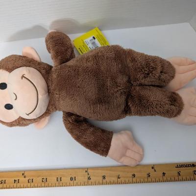 Curious George Plush Stuffed Animal with Tag Classic Children’s Book Character Toy