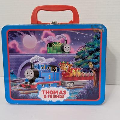 2006 Thomas & Friends “Thomas and the Chinese Dragon” Metal Lunch Box Puzzle Set