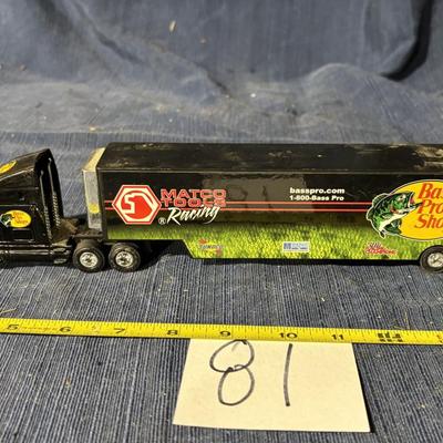 Bass Pro Truck Trailer and Car