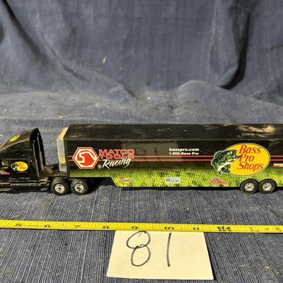 Bass Pro Truck Trailer and Car