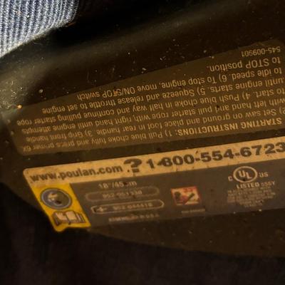 Poulan Pro Chain Saw