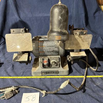 Porter-Cable 8-inch variable speed bench Grinder