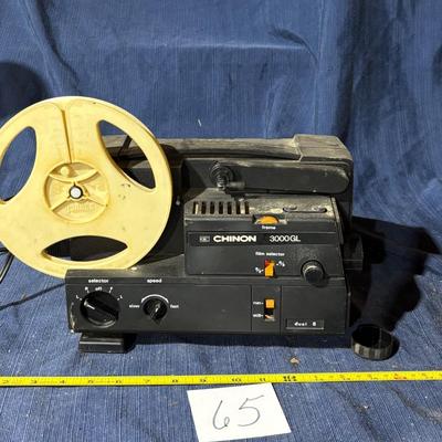 Chinon 3000GL Dual 8mm movie projector