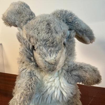 1000 Vintage Steiff Puppets-Bunny & Wolf