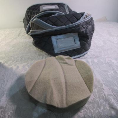 Sale Photo Thumbnail #73: Divided one has 12 spaces, round bags have 12 plate separators each (one is 8" in diameter x 6" tall, the other is 9-1/2" in diameter x 6" tall), See pictures