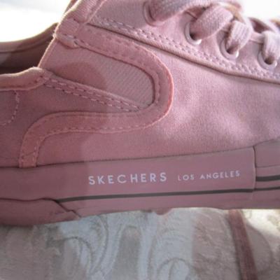 Sale Photo Thumbnail #336: red shoes are Life Stride size 8 WW, leopard print boots are Soda size 8, Pink shoes are Sketchers size 8-1/2, Leopard print heels are Jessica Simpson size 8 M