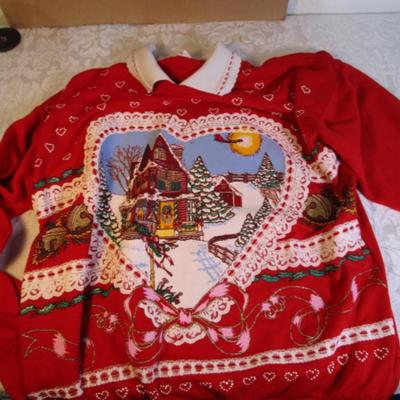 Sale Photo Thumbnail #495: Red is medium, blue & white are large