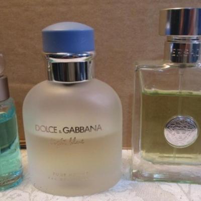 Sale Photo Thumbnail #553: Versace Eau de Toilette, Dolce & Gabbana Light Blue Eau de Toilette, Perry Ellis 360 for men Eau de Toilette, see pictures