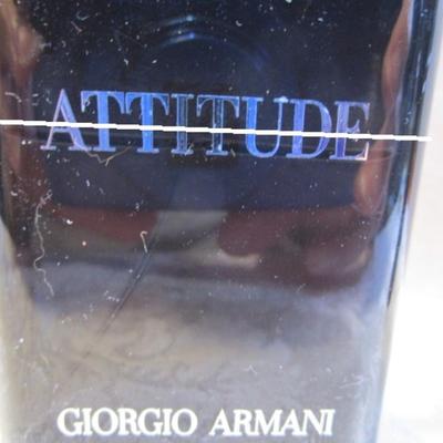 Sale Photo Thumbnail #566: Armani Attitude 3/4 bottle, Armani Code 1/2 bottle, Armani Acqua Di Gio 1/2 bottle, see pictures