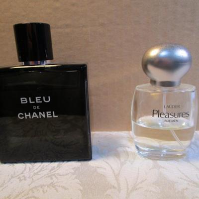 Sale Photo Thumbnail #580: Lauder Pleasures for Men, Bleu de Chanel, see pictures