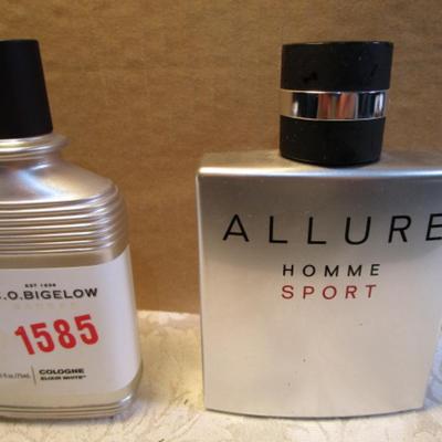 Sale Photo Thumbnail #597: C. O. Bigelow Elixir White 2.5 fl. oz., Chanel Allure Homme Sport, see pictures