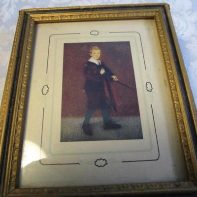 Sale Photo Thumbnail #637: Picture frame is 5-1/4" x 3-7/8, Plaque is 8" x 5-1/2", trinket box is 5-3/8" x 6-1/4" x 2-1/4"