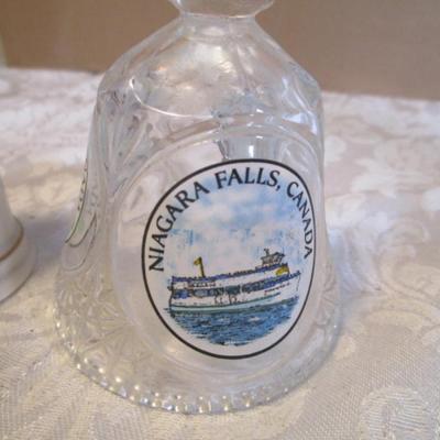 Sale Photo Thumbnail #661: Both shakers and bell are from Niagara Falls