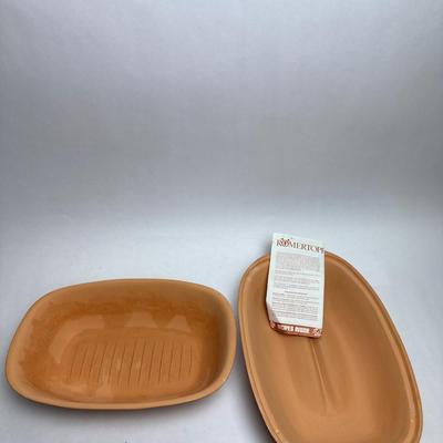 G938 Vintage Romertopf Clay Roaster