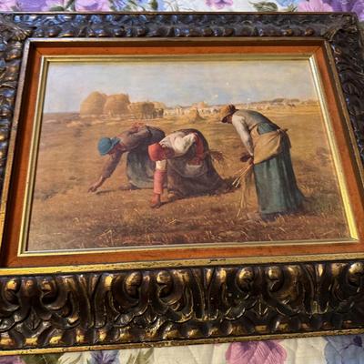 Pair of Vintage Framed Prints with