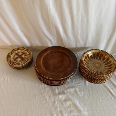 Richie Watts Handmade Pottery Dish Set (LR-MG)