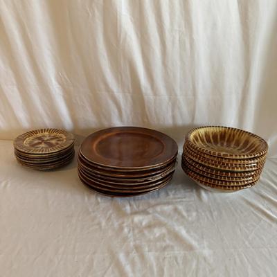 Richie Watts Handmade Pottery Dish Set (LR-MG)