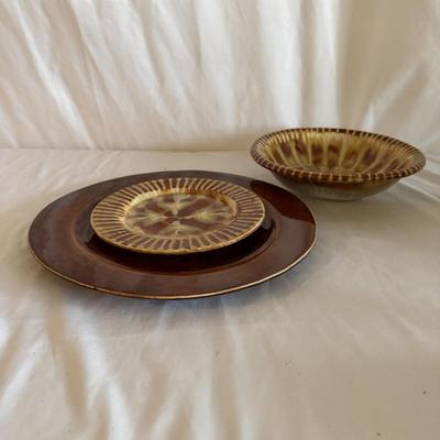 Richie Watts Handmade Pottery Dish Set (LR-MG)