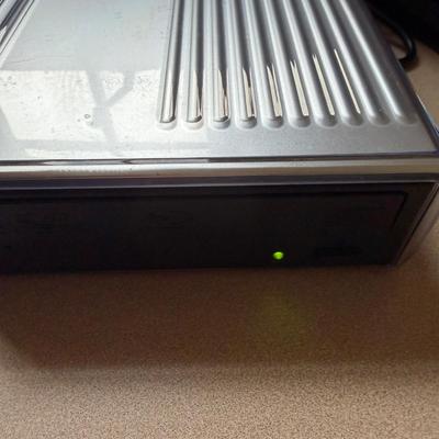 Symbology Disk Station, Mercury Pro DVD BLU-RAY Player & Netgear Router (LR-MG)