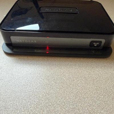 Symbology Disk Station, Mercury Pro DVD BLU-RAY Player & Netgear Router (LR-MG)