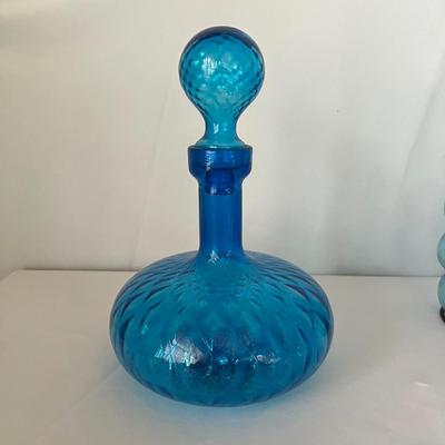 Empoli-Style Diamond Cut Decanter & Genie Decanter Plus More (B1-RG)