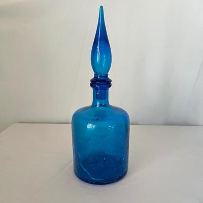 Empoli-Style Diamond Cut Decanter & Genie Decanter Plus More (B1-RG)