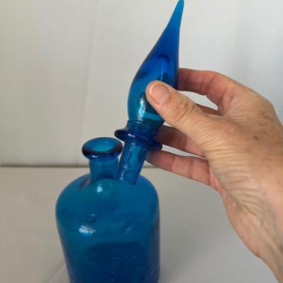 Empoli-Style Diamond Cut Decanter & Genie Decanter Plus More (B1-RG)