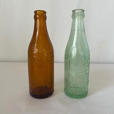 Asheville & Chattanooga Vintage Coca Cola Bottles (B1-RG)
